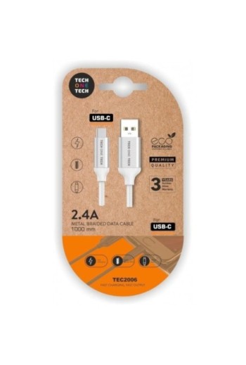 Cable USB 2.0 Tech One Tech...