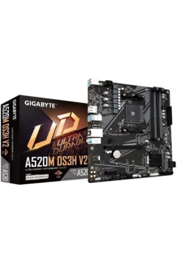 Placa Base Gigabyte A520M...