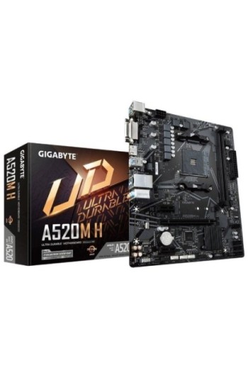 Placa Base Gigabyte A520M H...