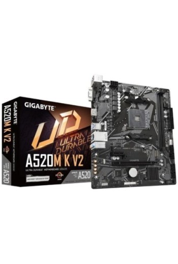 Placa Base Gigabyte A520M K...