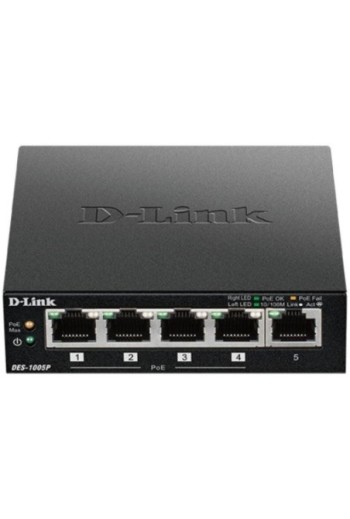 Switch D-Link DES-1005P 5...