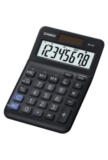 Calculadora Casio MS-8F/ Negra