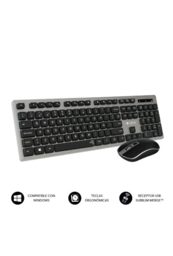 Teclado y Ratón Inalámbrico...