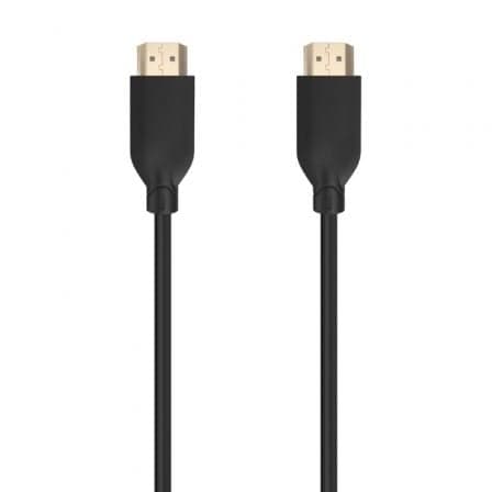 Cable HDMI 2.0 4K CCS Aisens A120-0729/ HDMI Macho - HDMI Macho/ 1m/ Negro