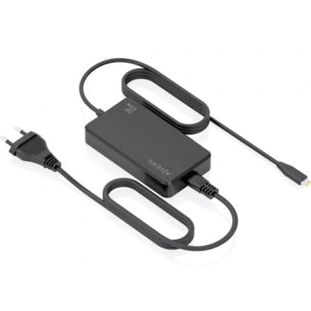 Cargador Sobremesa GaN Aisens ASCH-1PD65D068-BK/ 1xUSB Tipo-C/ 65W