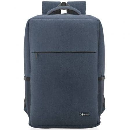 Mochila Aisens ASBG-BP082-BL para Portátiles hasta 17"/ Azul