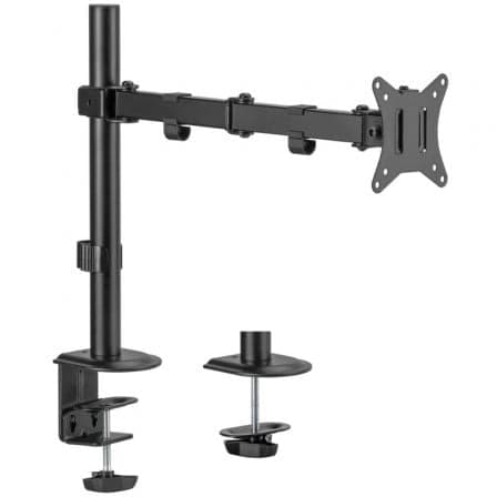 Soporte de Mesa para Monitor y TV Aisens DT32TSR-147/ Giratorio/ Inclinable/ hasta 9kg