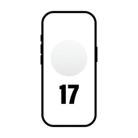 Smartphone Apple iPhone 17 256GB/ 6.3"/ 5G/ Blanco