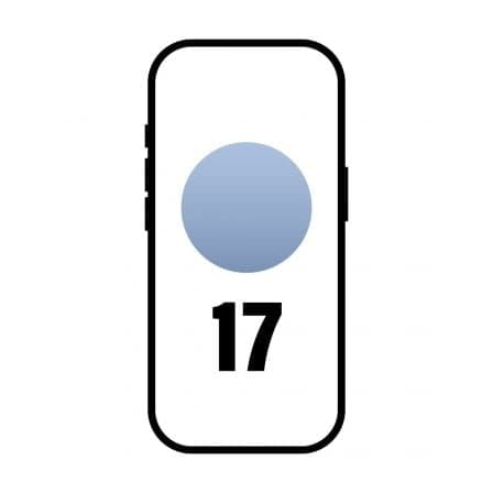 Smartphone Apple iPhone 17 256GB/ 6.3"/ 5G/ Azul Neblina