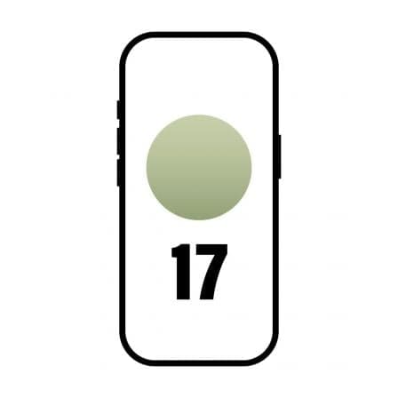 Smartphone Apple iPhone 17 512GB/ 6.3"/ 5G/ Verde salvia