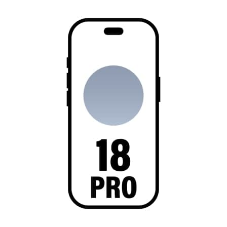 Smartphone Apple iPhone 18 Pro 1TB/ 6.3"/ 5G/ Azul Glacial