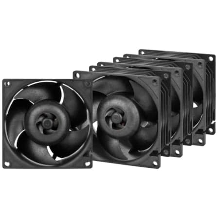 Pack de 4 Ventiladores Arctic S8038-7K/ 8cm