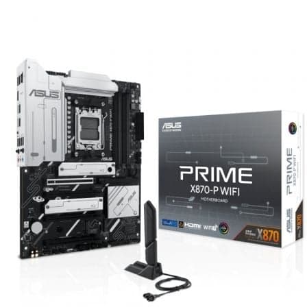 Placa Base Asus Prime X870-P WIFI/ Socket AM5/ DDR5/ PCIe 5.0