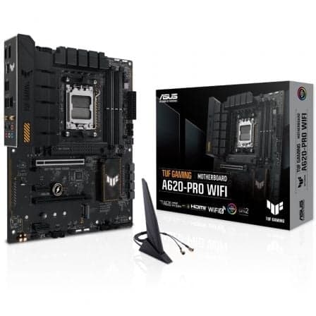 Placa Base Asus TUF GAMING A620-PRO WIFI Socket AM5/ DDR5/ PCIe 4.0