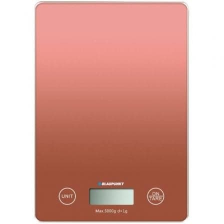 Báscula de Cocina Electrónica Blaupunkt BP4013/ hasta 5kg/ Naranja Claro