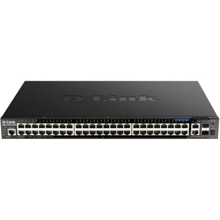 Switch Gestionable D-Link DGS-1520-52MP/E 52 Puertos/ RJ-45 2.5Gbps/ SFP/ PoE