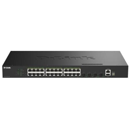 Switch Gestionable D-Link DGS-1530-28P/E 24 Puertos/ RJ-45 10/100/1000/ PoE/ SFP