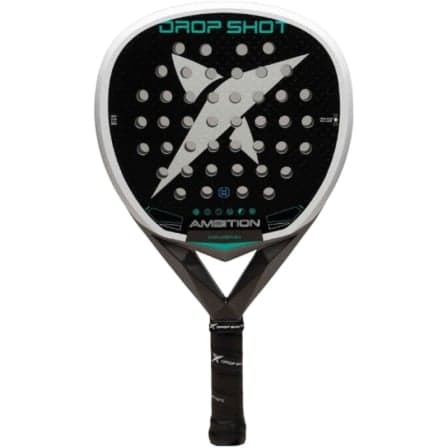 Pala de Pádel Drop Shot Explorer 9.0 2026/ Negra y Blanca