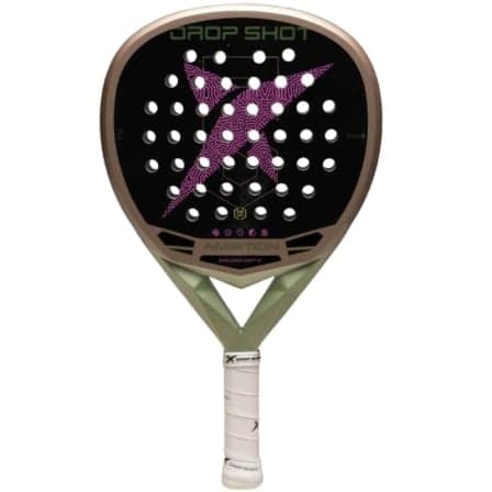 Pala de Pádel Drop Shot Explorer Soft Woman 2026/ Marrón y Púrpura