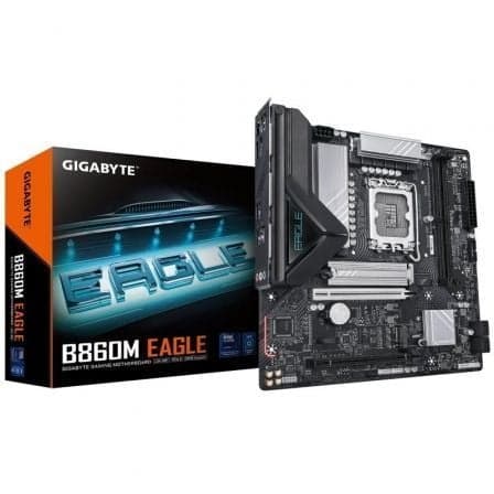 Placa Base Gigabyte B860M EAGLE Socket 1851/ DDR5/ PCIe 5.0/ Micro ATX