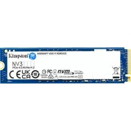 Disco SSD Kingston NV3 1000GB/ M.2 2280 PCIe Gen4