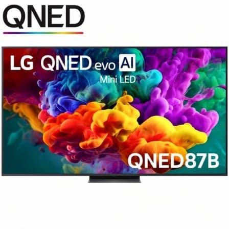 Televisor LG QNED evo AI QNED87 Mini LED 75QNED87B6A 75"/ Ultra HD 4K/ Smart TV/ WiFi
