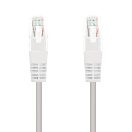 Cable de Red RJ45 UTP Nanocable 10.20.0400-W Cat.6/ 50cm/ Blanco