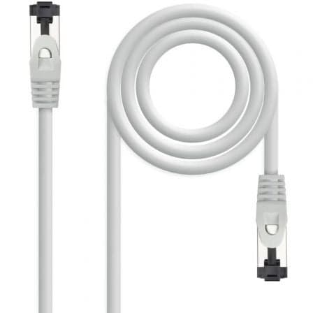 Cable de Red RJ45 SSTP Nanocable 10.20.2002 Cat.8.1/ 2m/ Gris