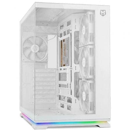 Caja Gaming Semitorre Nox Hummer Galaxy/ Blanca