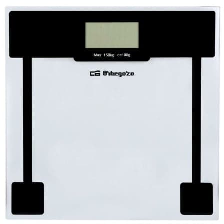 Báscula de Baño Orbegozo PB 2210/ Hasta 150kg/ Cristal