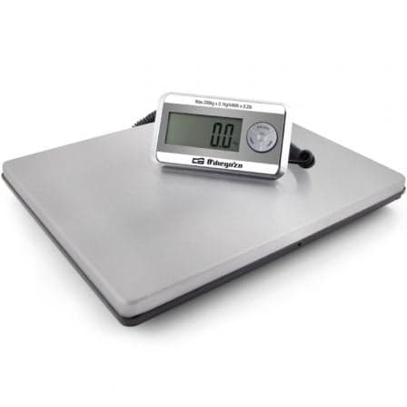 Báscula de Cocina Electrónica Orbegozo PC 5500/ hasta 200kg/ Plateada