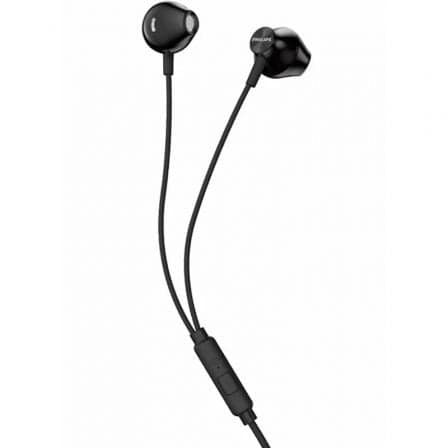 Auriculares Intrauditivos con micrófono Philips TAUE101BK/00/ Jack 3.5/ Negros