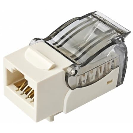 Conector RJ45 Phasak PHK 2222 Cat.6a FTP/ Blanco