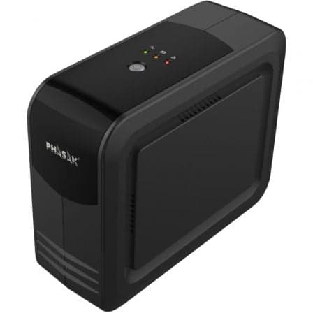 SAI Línea Interactiva Phasak Smart Lite 750 VA/ 750VA-450W/ 3 Salidas/ Formato Torre