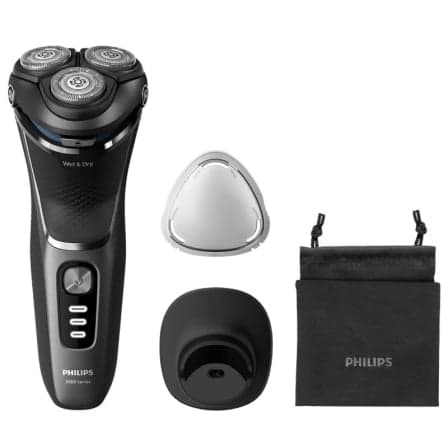 Afeitadora Philips Shaver Series 3000 S3343/13/ con Batería/ 4 Accesorios