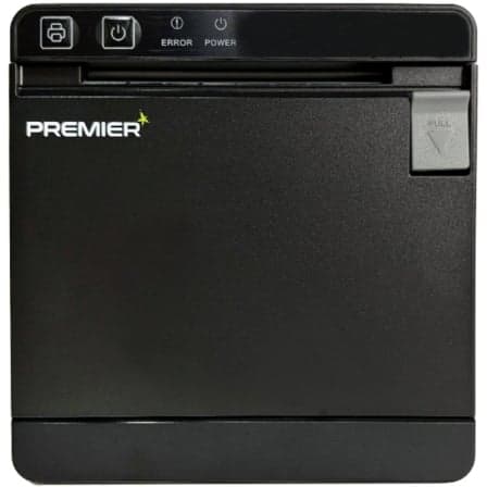 Impresora de Tickets Premier ITP-Front II/ Térmica/ Ancho papel 80mm/ USB-Ethernet/ Negra