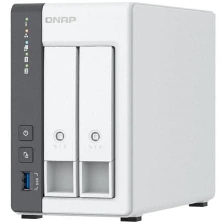 NAS QNAP TS-216G/ 2 Bahías 3.5"- 2.5"/ 4GB DDR4/ Formato Torre