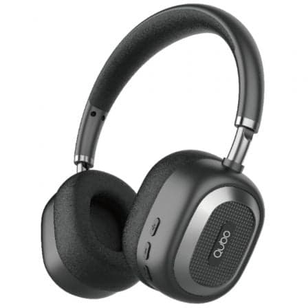 Auriculares Inalámbricos Qubo HD-100/ con Micrófono/ Bluetooth/ Negros