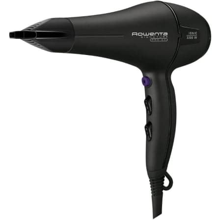 Secador Rowenta Signature Pro AC CV7840/ 2200W/ Iónico/ Negro
