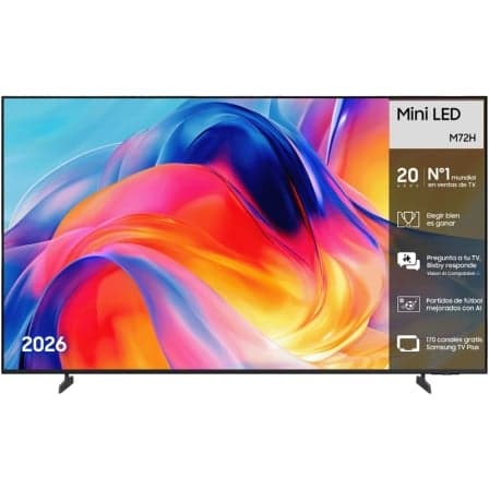 Televisor Samsung M72H 4K Vision AI 50"/ Ultra HD 4K/ Smart TV/ WiFi