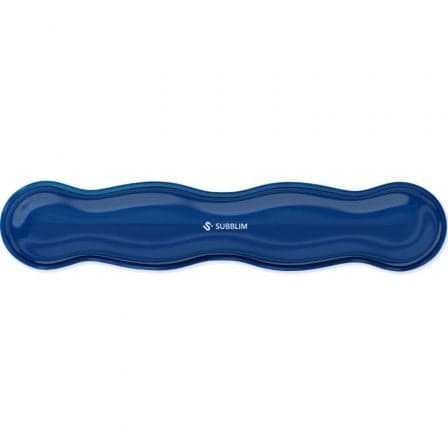Reposamuñecas Subblim Ergo Cristal Flex/ Azul Oscuro