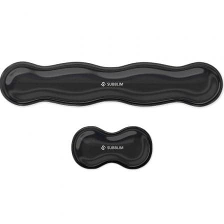 Pack de 2 Reposamuñecas Subblim Ergo Crystal Flex