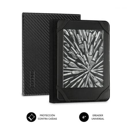 Funda para libro electrónico Subblim Clever Case/ Negra