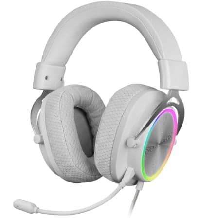 Auriculares Gaming con Micrófono Mars Gaming MH-FORGE/ Jack 3.5/ Bluetooth/ Blancos