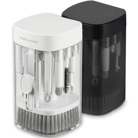 Kit de Limpieza Mars Gaming MAKIT/ 21 en 1/ Blanco