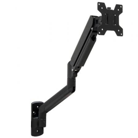 Soporte de Pared para Monitor TooQ LP1334TNR-B/ Giratorio/ Inclinable/ Rotatorio/ hasta 10kg