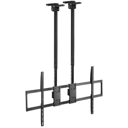 Soporte de Techo Extensible/ Inclinable TooQ LPCE11120TSLI-B para TV de 60-120"/ hasta 120kg