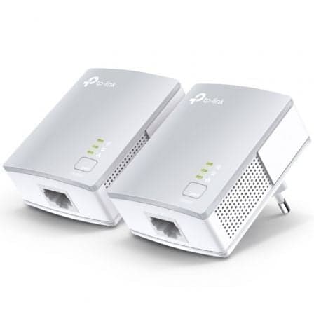 Adaptador Powerline TP-Link TL-PA4010 KIT 600Mbps/ Alcance 300m/ Pack de 2