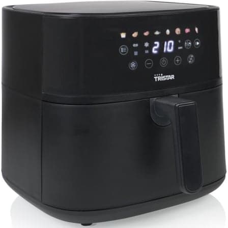Freidora por Aire Airfryer / Sin Aceite Tristar FR-9071 Digital/ 2000W/ Capacidad 8L