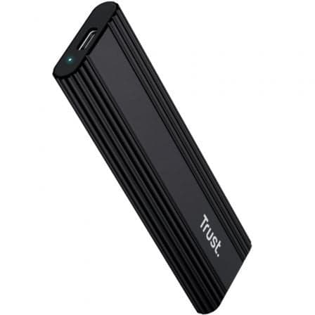 Caja Externa para Disco SSD M.2 Trust 25806/ USB 3.2 Gen2/ Sin tornillos